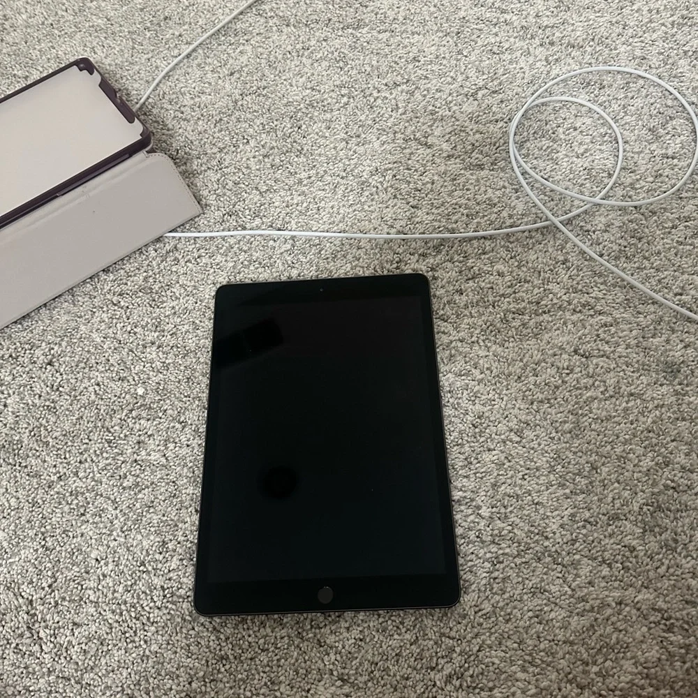 ipad in grey